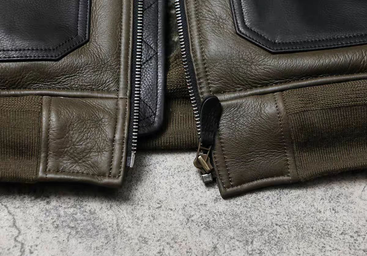 一体型レザージャケット