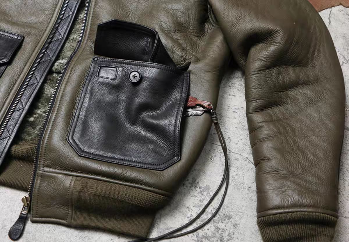 一体型レザージャケット