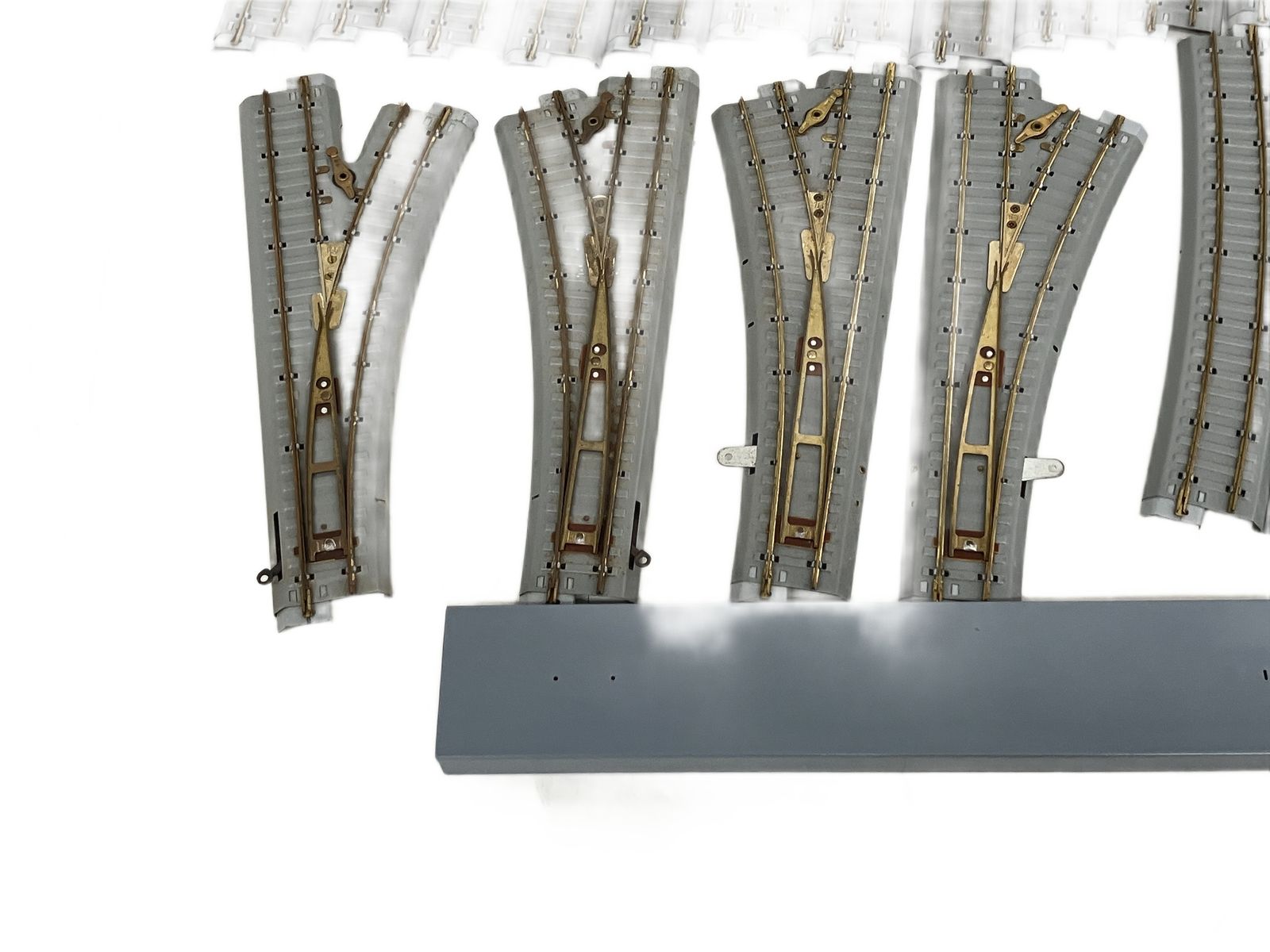 KTM カツミ エンドウ TER 16本組用ポイント など 線路 おまとめ 6点