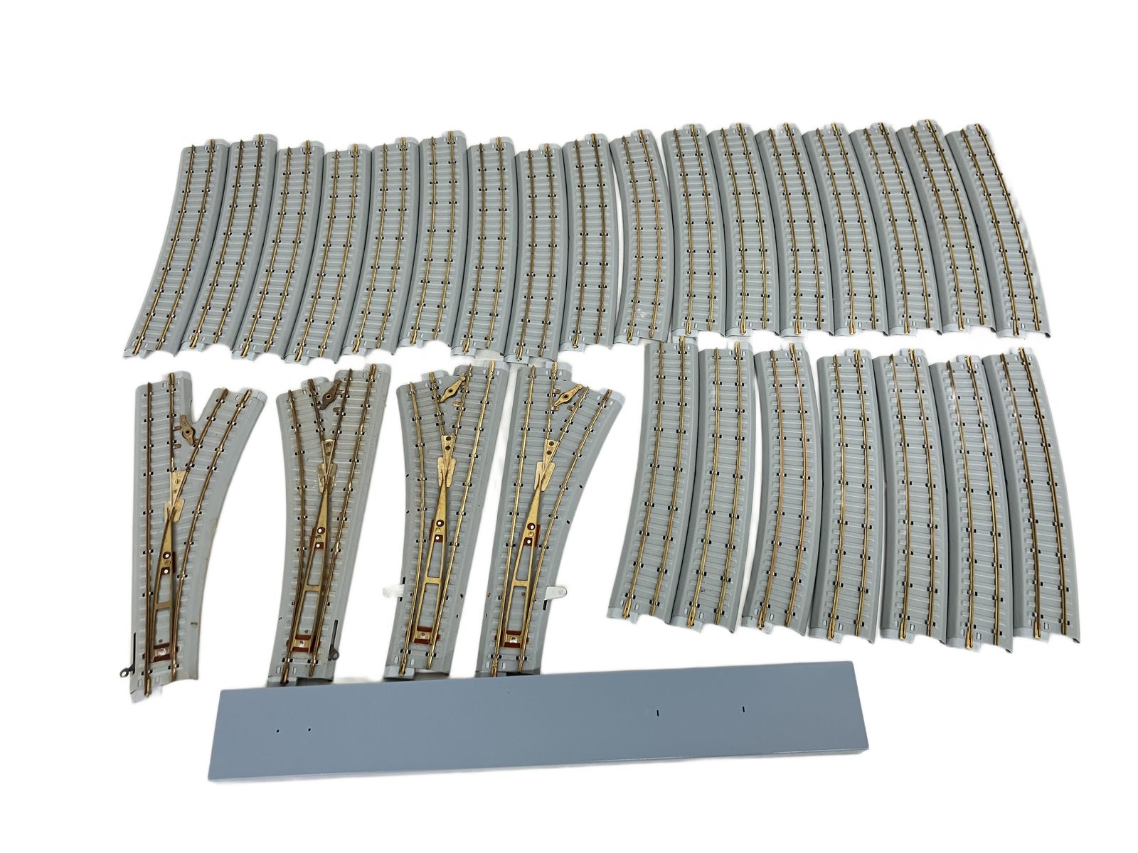 KTM カツミ エンドウ TER 16本組用ポイント など 線路 おまとめ 6点