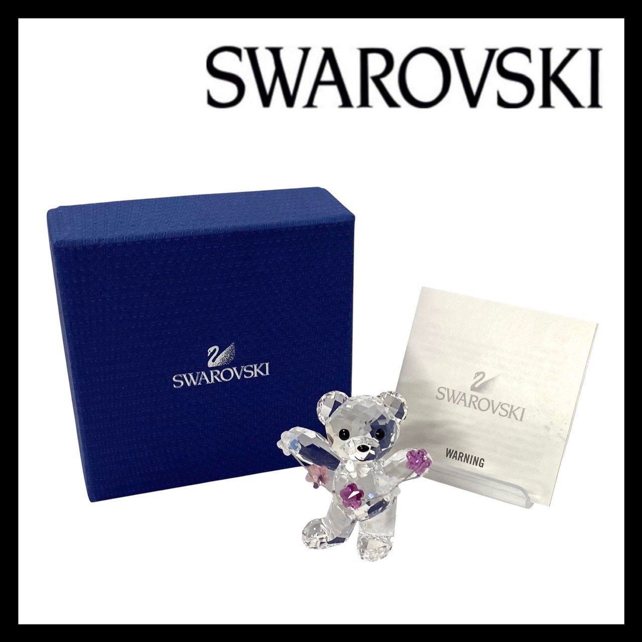 ☆新品・未使用☆ スワロフスキー クリスベア Flowers for you 【公式