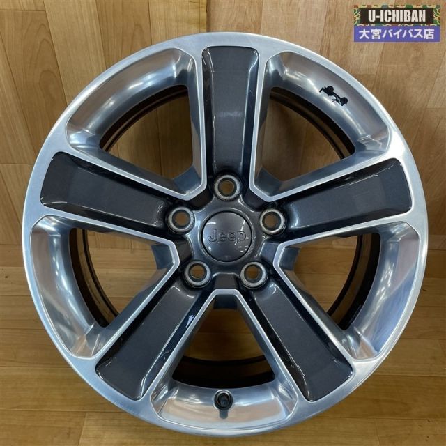  JEEP JL ラングラー サハラ 7 5 J 18インチ 44 4 ホイールのみ 4本 セット スタッドレス用にも JL系 等 004 18インチ ホイール