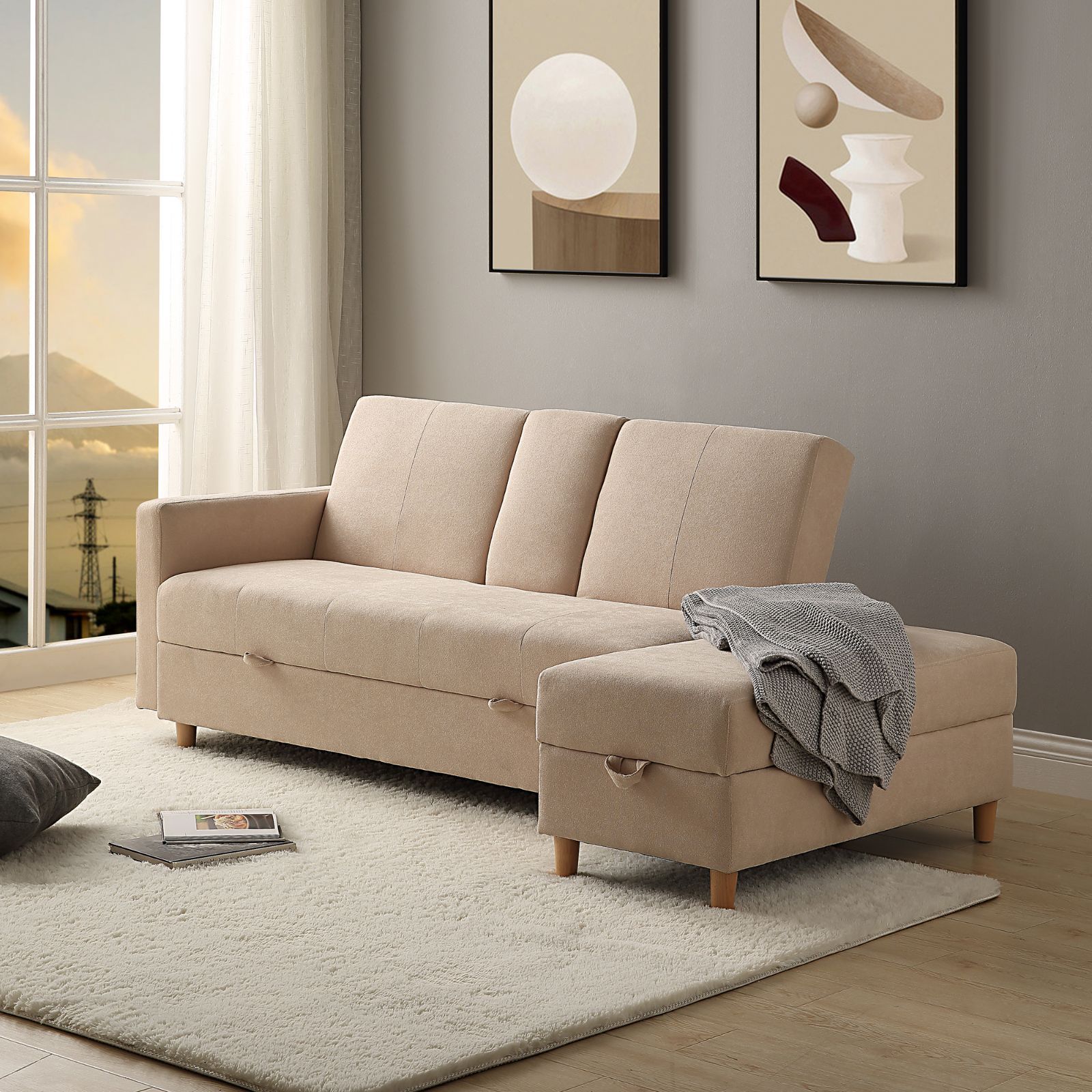 大容量で収納に便利