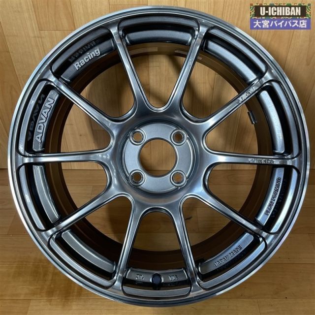  ADVAN Racing RZ 2 7 0 J 17インチ 42 4 H 100 HBR ホイールのみ 4本 セット ノート E 12 アクア 10系 等 004 17インチ ホイール