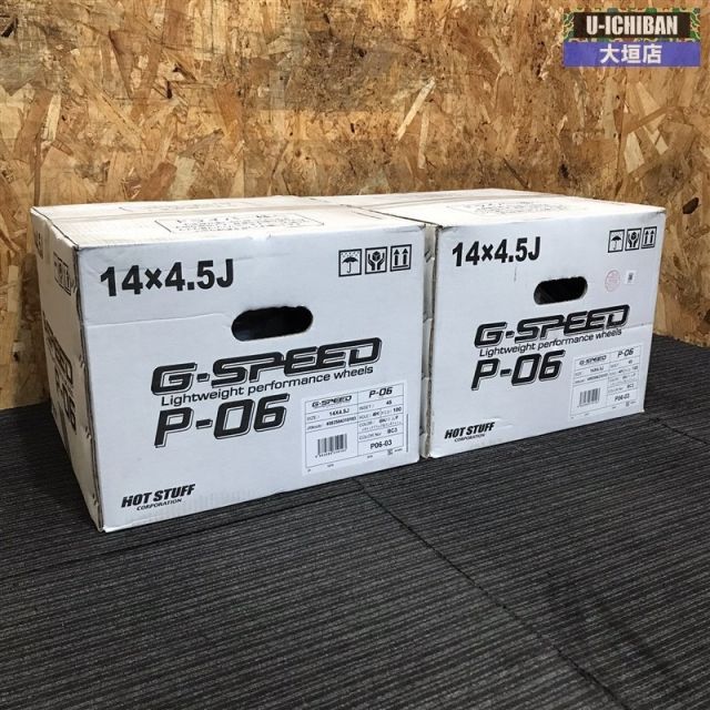  アウトレット ラパン ウェイク タント パレット ハスラー 等 G SPEED P 06 14インチ 4 5 J 45 H 100 PO 4本セット 002 14インチ ホイール