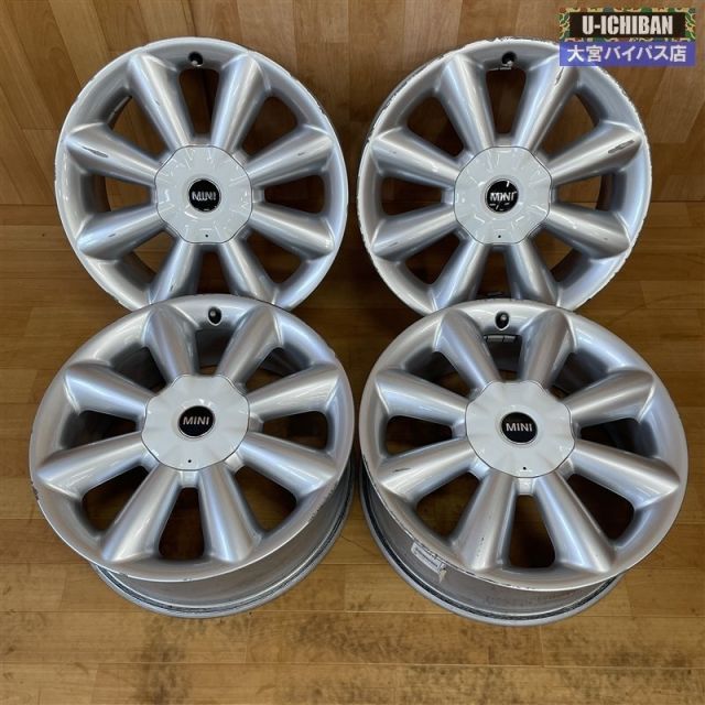 BMW MINI 7 0 J 18インチ 54 5 H 112 6855116 ホイールのみ 4本 セット F 56 ミニ 等 004