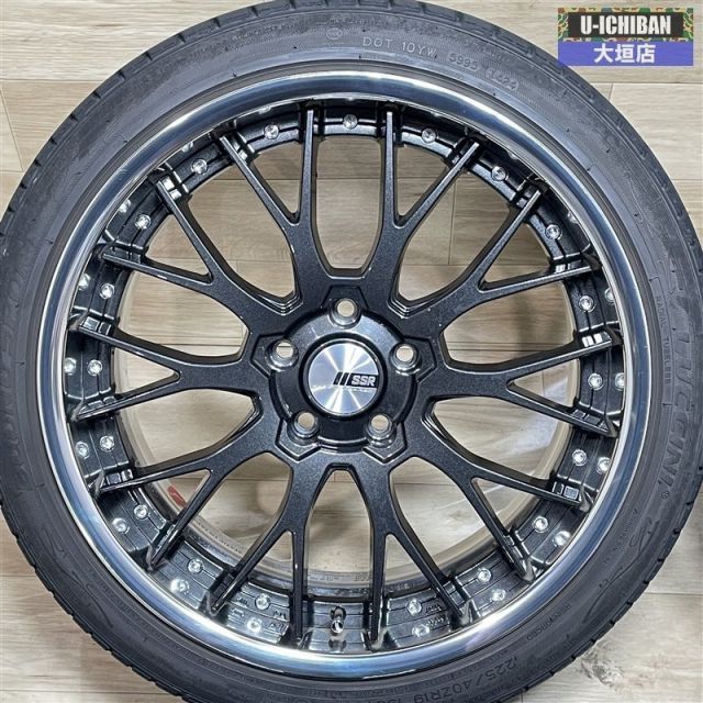 SSR ライナーM 10 R 8 19 38 NR 5 H 114 3 ルッチー二 ブォーノスポーツ 225 40 製 19インチ 4本セット 002