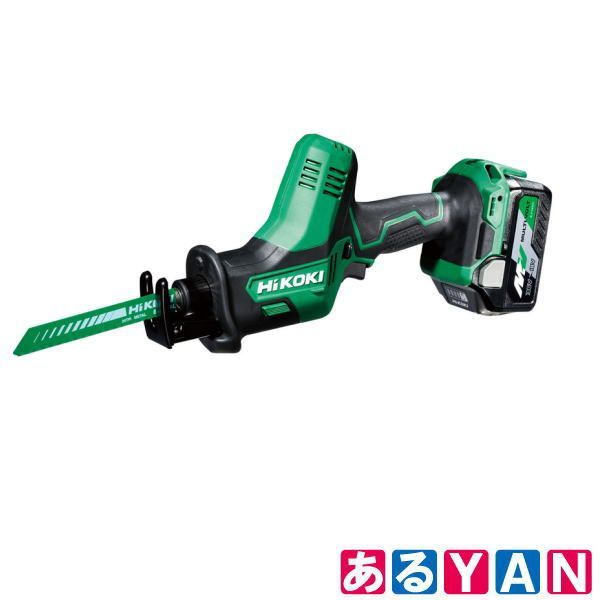 HiKOKI コードレスセーバソー CR 18 DA XPZ マルチボルトバッテリ ×1 充電器 ケース付 V ハイコーキ