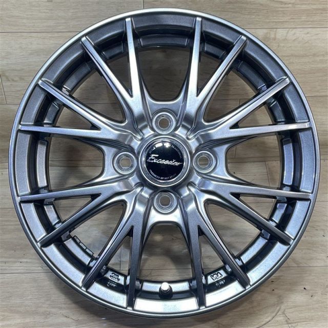 軽 軽自動車 等 エクシーダ 4 5 14 45 H 100 14インチ ホイール 4本セット 002 R
