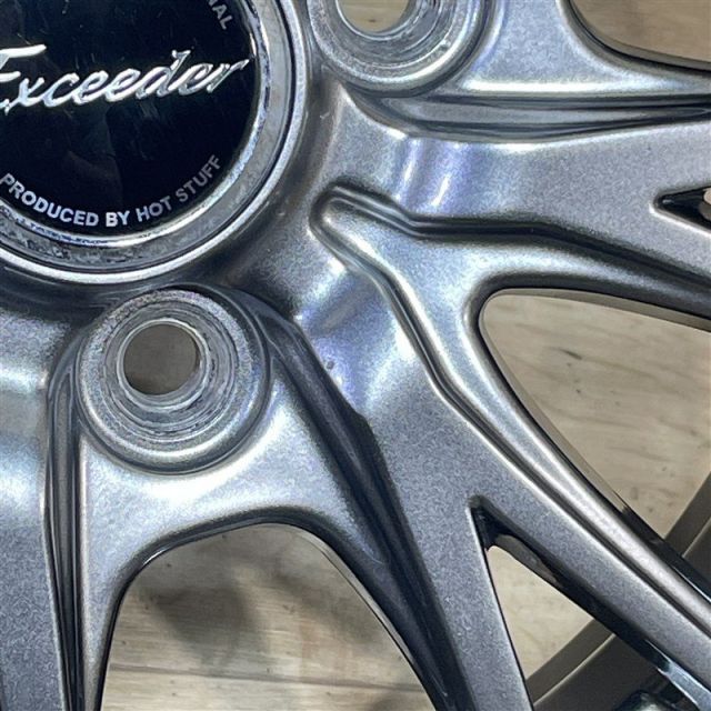  軽 軽自動車 等 エクシーダ 4 5 14 45 H 100 14インチ ホイール 4本セット 002 R 14インチ ホイール