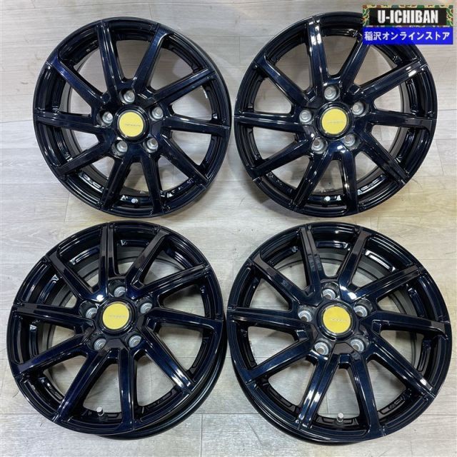 セレナ ルミオン 等 エアベルグ 6 15 43 5 H 114 3 15インチ ホイール 4本セット 009 k