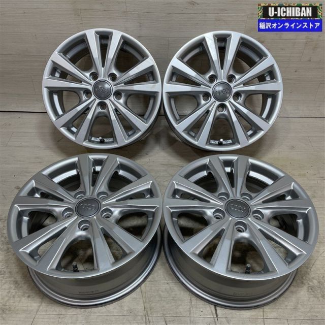 アウディ A 3 8 V P ザ ビートル VW トゥーラン 1 T 等に AGA ドルフ 6 15 43 5 H 112 15インチ ホイール 4本セット 009