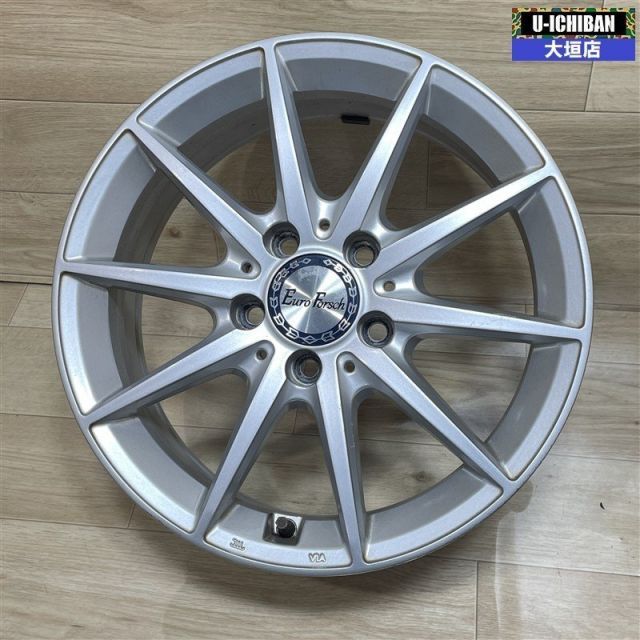 ベンツ 等 ユーロフォルシュ 6 5 16 44 H 112 16インチ ホイール 4本セット 009