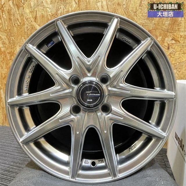 アウトレット レオニス ナヴィア01 NEXT 15インチ 4 5 J 45 H 100 HSB N BOX ルークス デイズ ワゴンR ムーヴ タント等 002