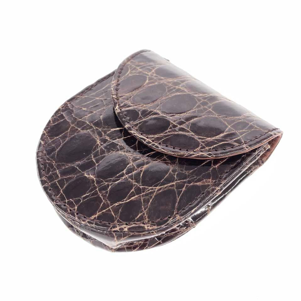 Kwan Pen Seng クワンペン コインケース クロコダイル/シャイニー加工