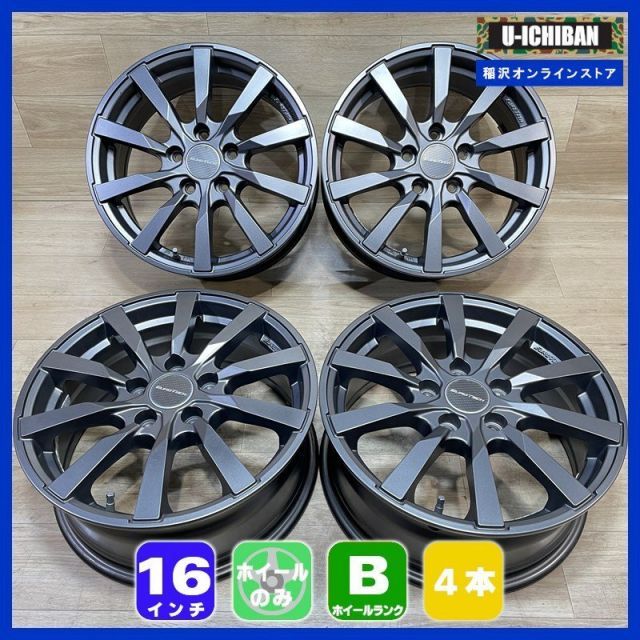 VW ゴルフ 等 ユーロテック 6 5 16 48 H 112 16インチ ホイール 4本セット 009