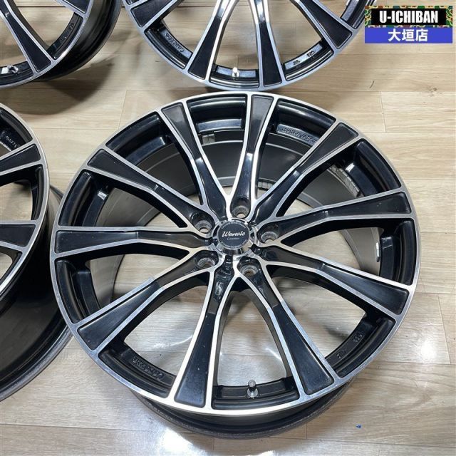  クラウン マークX 等 ワーウィック 8 19 45 9 5 H 114 3 19インチ ホイール 4本セット 009 19インチ ホイール