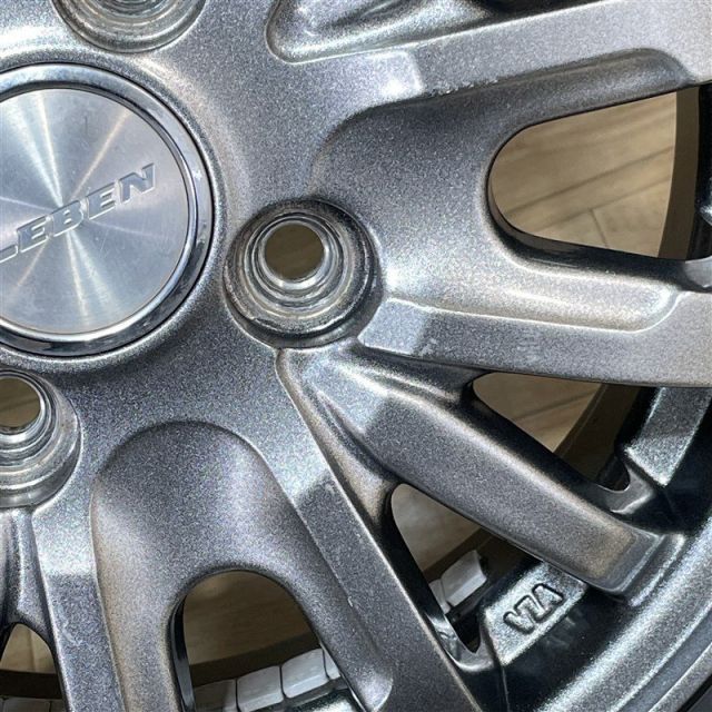  軽 軽自動車 等 レーベン 4 13 42 H 100 製 グッドイヤー エフィシェントグリップ エコ 145 80 R 13インチ 4本セット 009 13インチ タイヤ ホイールセット