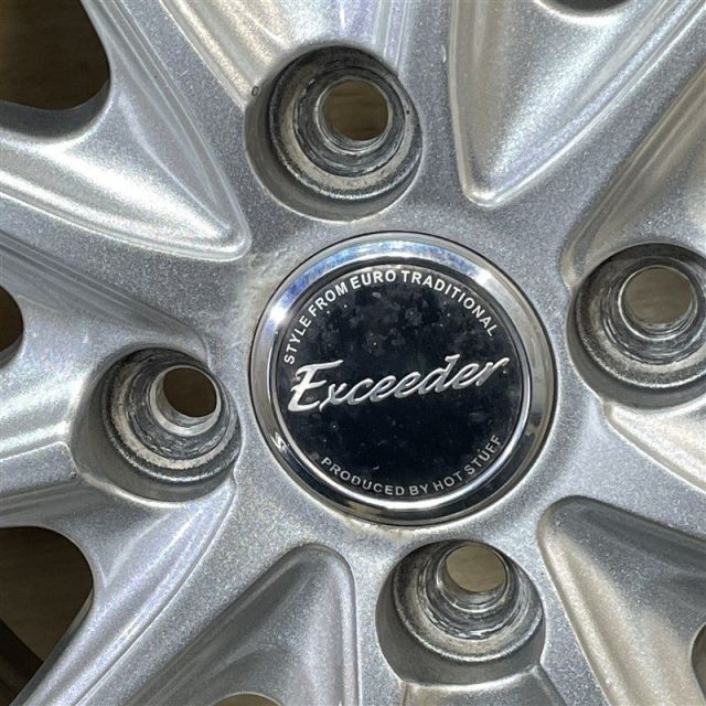  軽 軽自動車 等 エクシーダ 4 5 14 45 H 100 製 ブリヂストン VRX 2 155 65 R 14インチ スタッドレス 4本セット 009 14インチ タイヤ ホイールセット