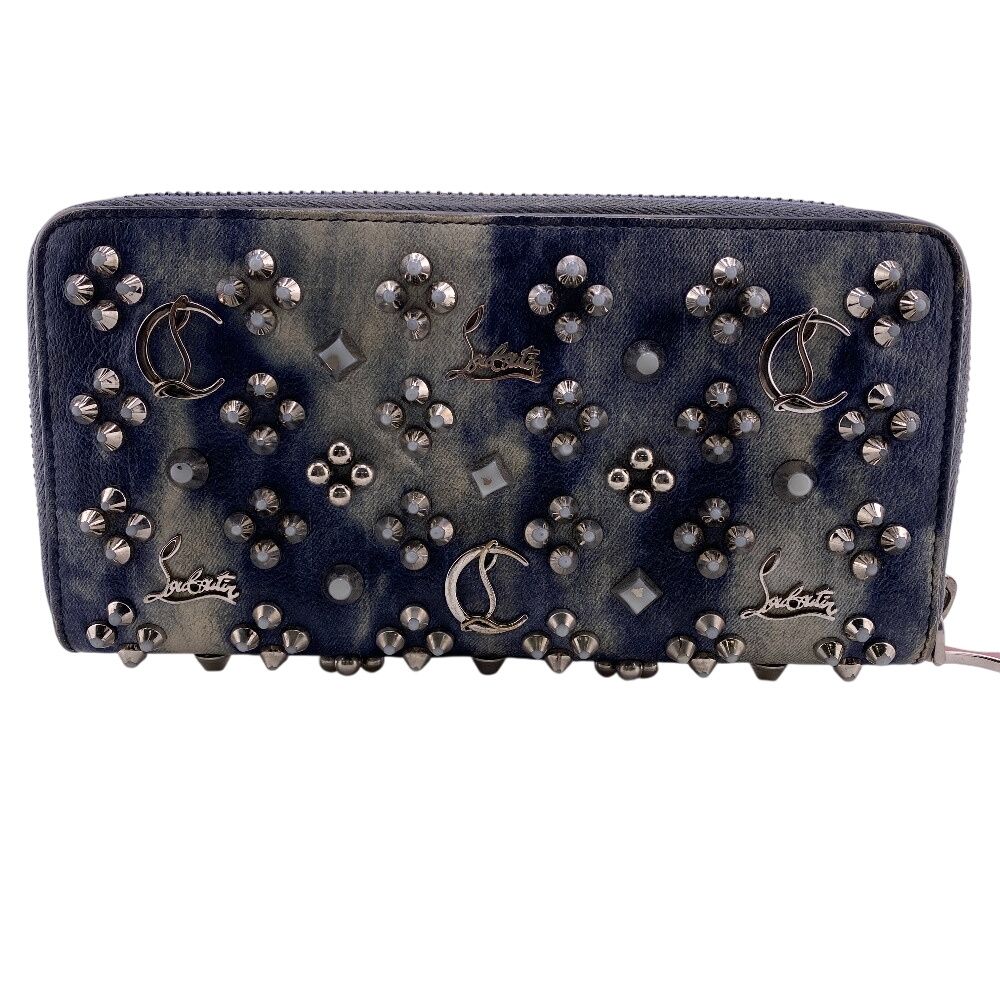 Christian Louboutin クリスチャンルブタン スタッズ CLロゴ金具 円錐