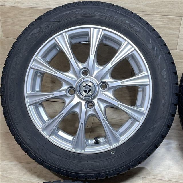 軽 軽自動車 等 ジョーカー 4 5 14 45 H 100 トーヨー TX 155 65 R 14インチ スタッドレス 4本セット 009