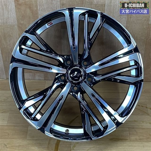 アウトレット ウェッズ レオニス AR 8 0 J 19インチ 50 5 H 114 3 PBMC ホイールのみ 4本 セット ヴェゼル オデッセイ 等 004