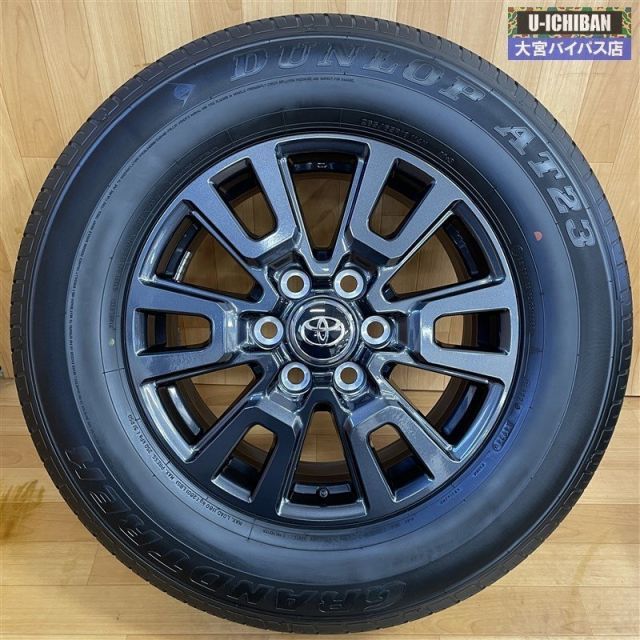 250系 ランドクルーザー VX 純正 18インチ 7.5J +60 6H 139.7 &amp