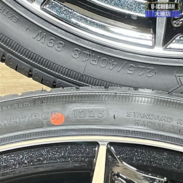  レオニスGX 7 18 47 5 H 100 ZEETEX HP 2000 vfm 215 40 R 製 18インチ 4本セット プリウス 等 002 18インチ タイヤ ホイールセット