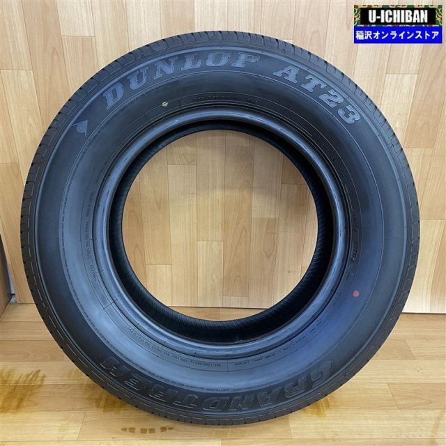 新車外し 265 65 R 18 製 ダンロップ グラントレック AT 23 タイヤのみ 18インチ 4本セット ランドクルーザー など 009