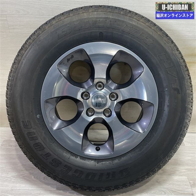 ジープ ラングラー 7 5 18 44 45 H 127 ブリヂストン デューラーH T 840 255 70 R 18インチ 1本のみ 009