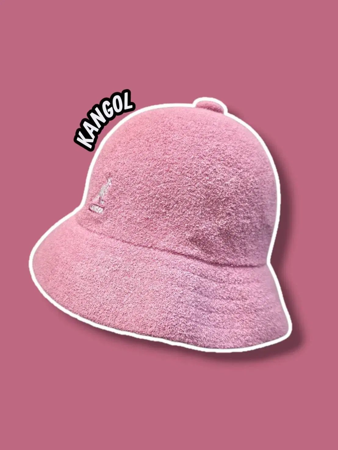 M カンゴール ペギ器具 バミューダ バケットハット ピンク 1208