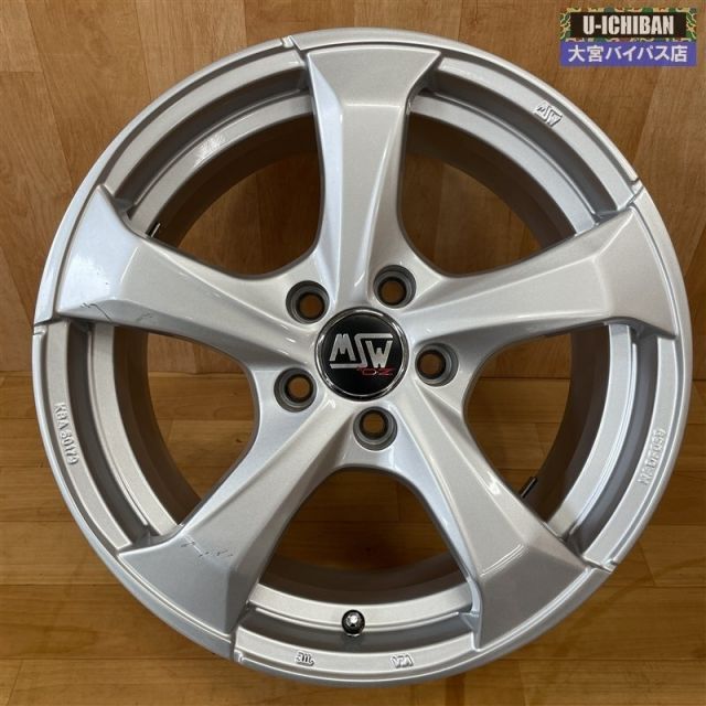 MSW OZ Racing 47 7 5 J 17インチ 45 H 112 ホイールのみ 4本 セット ゴルフ7 ゴルフ8 等 004