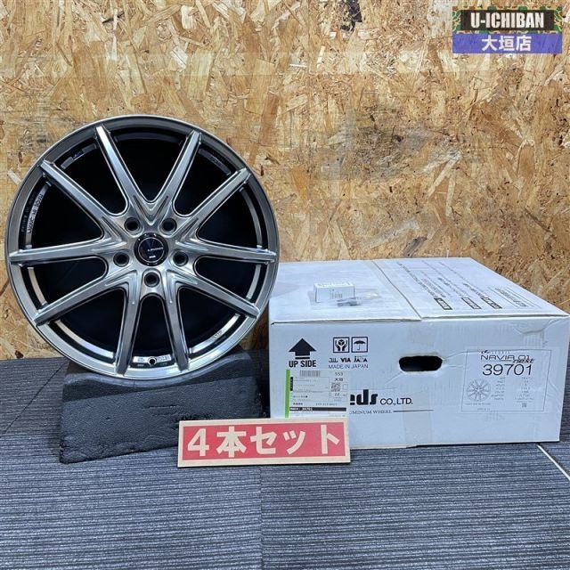 アウトレット レオニス ナヴィア01 NEXT 18インチ 7 J 53 5 H 114 ノア ヴェゼル オデッセイ ステップワゴン アクセラ 002