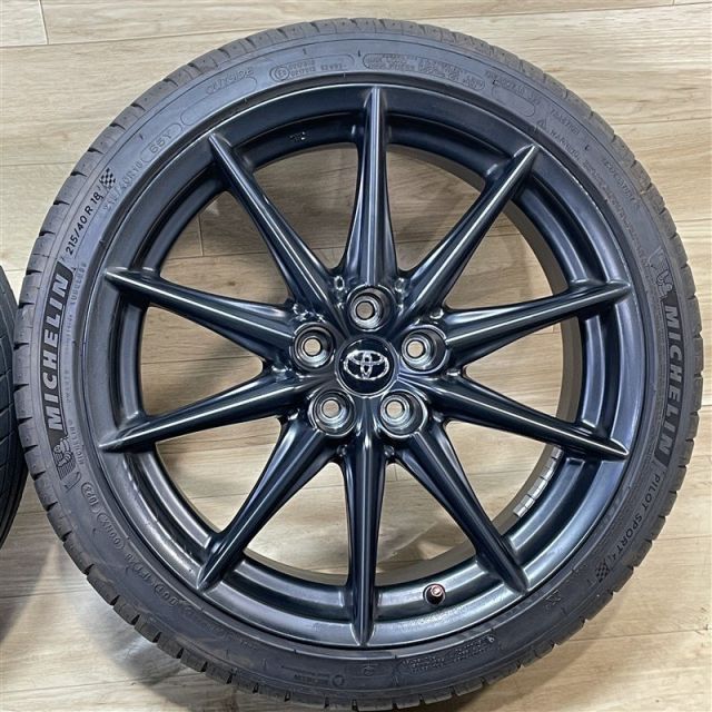 86 等 トヨタ86 7 5 18 48 H 100 ミシュラン PS 4 215 40 R 18インチ 4本セット 009