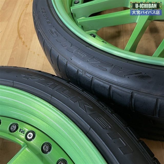  スーパースター レオンハルト ガイスト グラウベ 21インチ 9 5 J 35 H 114 3 amp 245 R 21 2018年製 ファルケン FK 453 4本セット 004 21インチ タイヤ ホイールセット