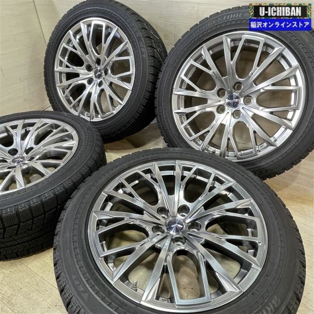  レクアサスLS ナット車 等 マイスター 8 5 19 25 H 120 ブリヂストン ブリザックRFT 245 50 R 19インチ スタッドレス 4本セット 009 k 19インチ タイヤ ホイールセット