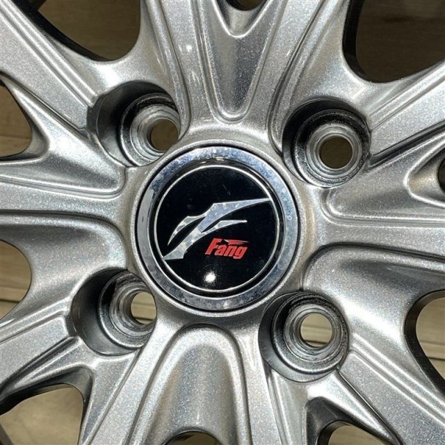  ヤリス ヴィッツ アクシオ 80シエンタ 等 FANG 5 14 38 4 H 100 ダンロップ WM 02 175 70 R 14インチ スタッドレス 009 14インチ タイヤ ホイールセット