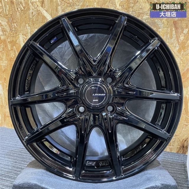アウトレット レオニス ナヴィア01 NEXT 15インチ 4 5 J 45 H 100 PBK N BOX ルークス デイズ ワゴンR ムーヴ タント等 002