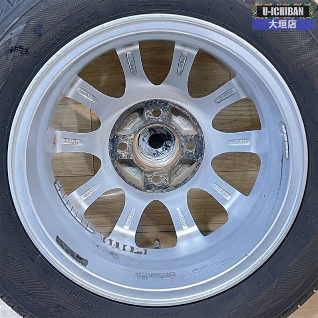  アクア パッソ ポルテ スペイド 等 SIBILLA 5 14 42 4 H 100 トーヨー ナノエナジー3 165 70 R 14インチ 4本セット 002 14インチ タイヤ ホイールセット