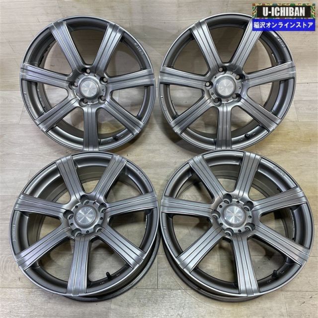 30アルファード ヴェルファイア 等 ユーロマジック 7 17 33 5 H 114 3 17インチ ホイール 4本セット 009 k