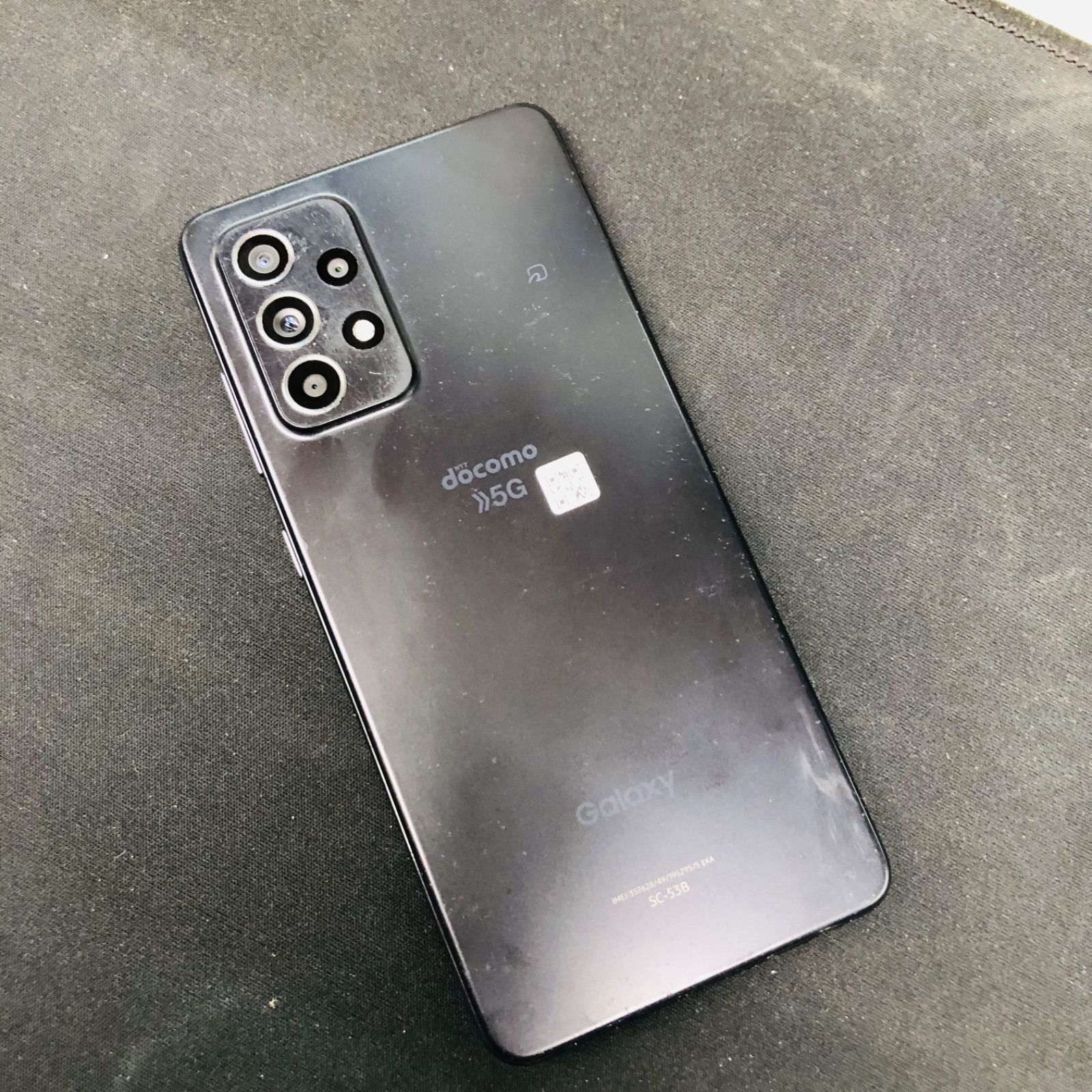 訳あり品】Galaxy A52 5G SIMロック解除済 128GB SC-53B ブラック