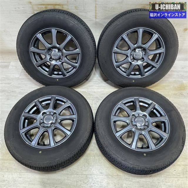 120系カローラフィルダー E 12ノート 等 DUFACT 5 14 42 4 H 100 セイバーリング SL 101 185 70 R 製 14インチ 4本セット 009 k