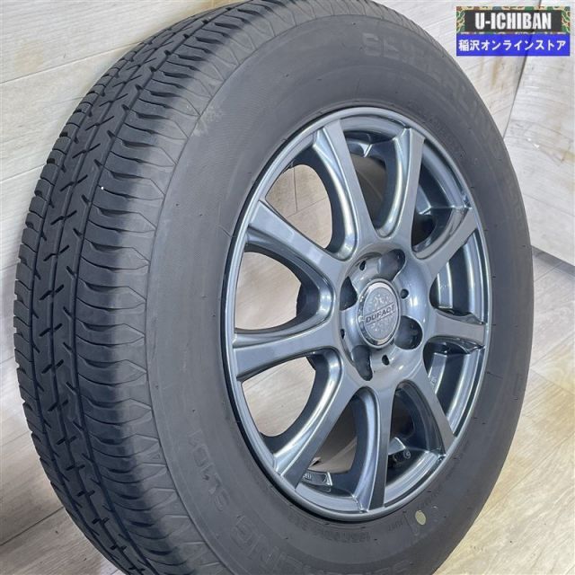  120系カローラフィルダー E 12ノート 等 DUFACT 5 14 42 4 H 100 セイバーリング SL 101 185 70 R 製 14インチ 4本セット 009 k 14インチ タイヤ ホイールセット