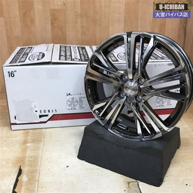 アウトレット品 レオニスAR 16インチ 5 J 45 4 H 100 BMCMC 4本 N BOX WGN ルークス デイズ ワゴンR ムーヴ等 004