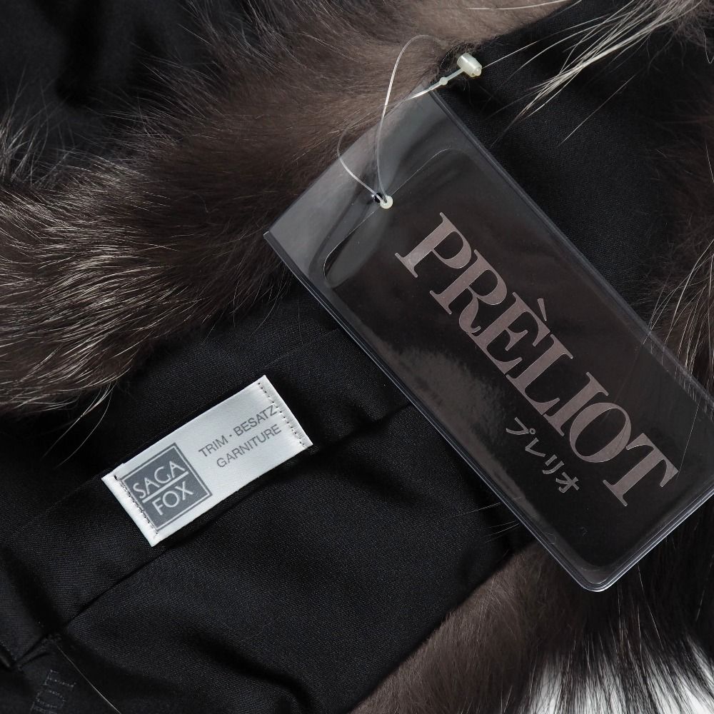 □未使用品□SAGA FOX サガ フォックス ストール シルバーフォックス