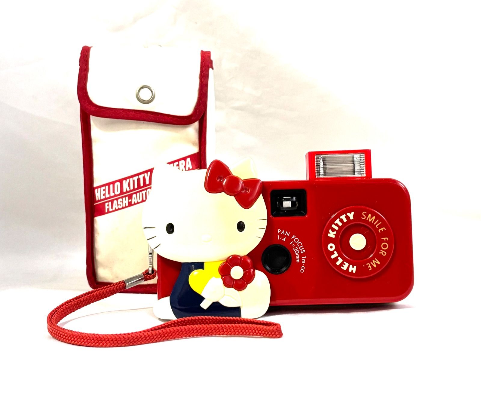 レトロ 富士フィルム HELLO KITTY CAMERA FLASH AUTOWIND サンリオハローキティカメラフラッシューオート ワインダー フィルムカメラ