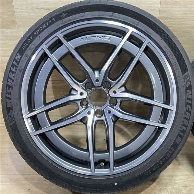 R 232 SL AMG 9 5 20 53 11 63 H 112 ミシュラン PS 4 S 265 40 295 35 20インチ 4本セット 009