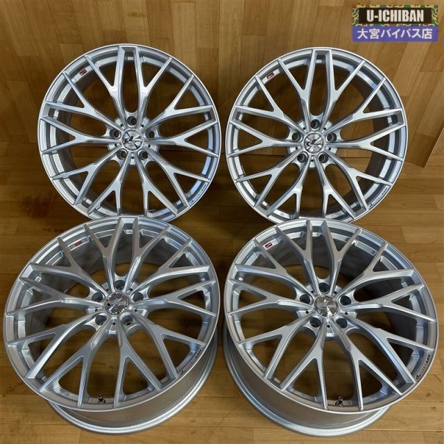 WEDS ウェッズ レオニス MX 20インチ 8 5 J 35 H 114 3 ホイールのみ 4本セット 30系 アルファード 80系 ハリアー など 004