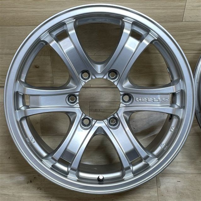 ミツビシ パジェロ 等 キーラー 7 5 17 40 6 H 139 17インチ ホイール 4本セット 009