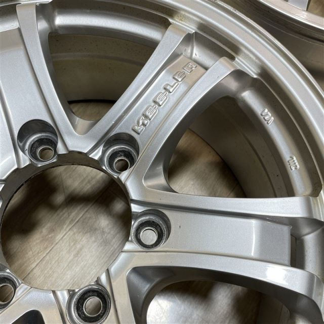  ミツビシ パジェロ 等 キーラー 7 5 17 40 6 H 139 17インチ ホイール 4本セット 009 17インチ ホイール